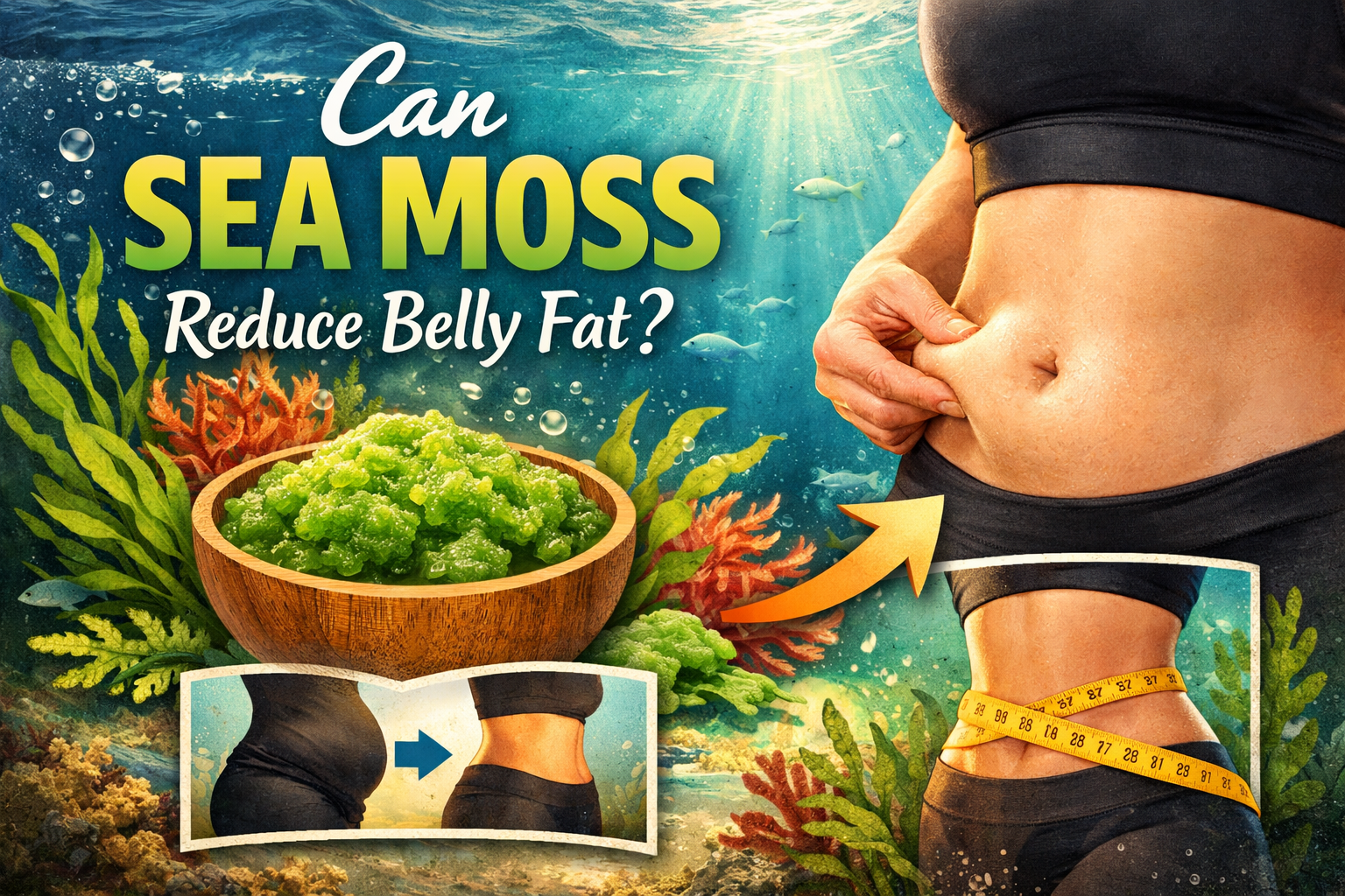 Can Sea Moss Reduce Belly Fat